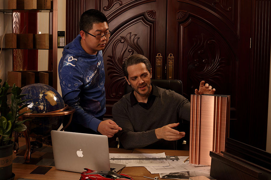 Foshan ShengW Doors and Windows Technology Co.,Ltd 제조업체의 생산 라인
