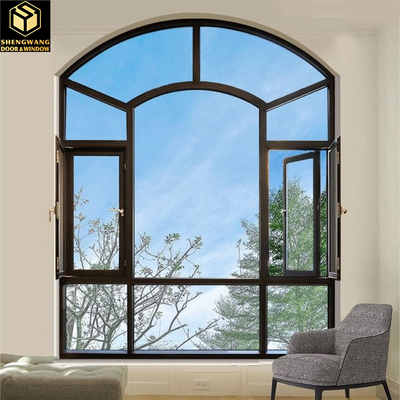 집과 빌라를 위한 알루미늄 슬라이딩 유리문으로 깨끗하고 현대적인 느낌