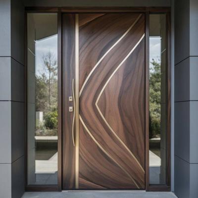 주거용 침실 구리 정원 문 알루미늄 에스테틱 침실 문