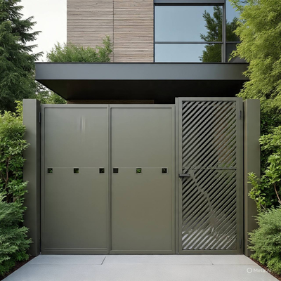 Lightweight And Durable Aluminum Swing Door With Rust Proof Feature For Environmental Protection
